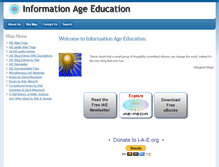 Tablet Screenshot of i-a-e.org